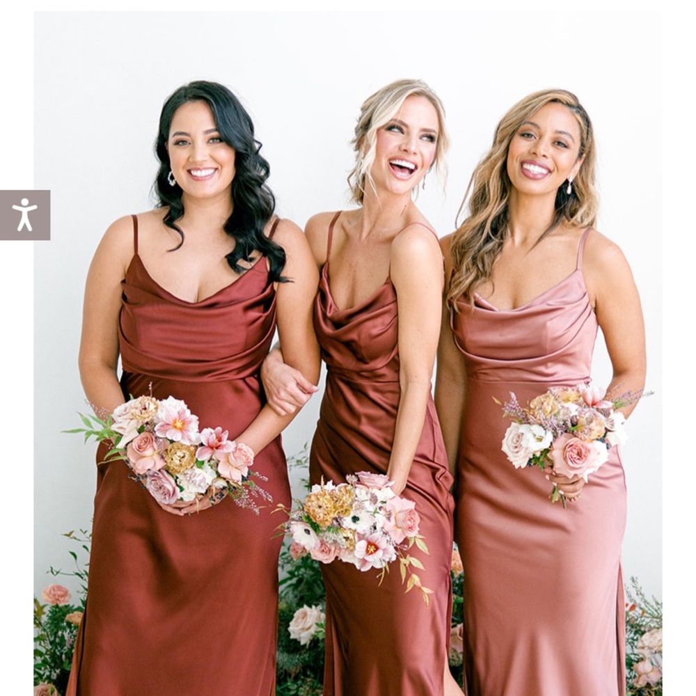 In Search of Satin Revelry Rose Quartz Dress
